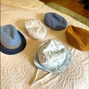 Baby boys hat bundle